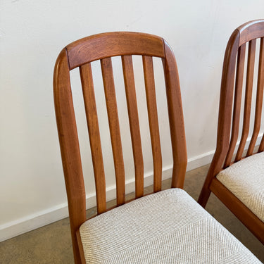 Danish Modern Teak Dining chairs by Dyrlund