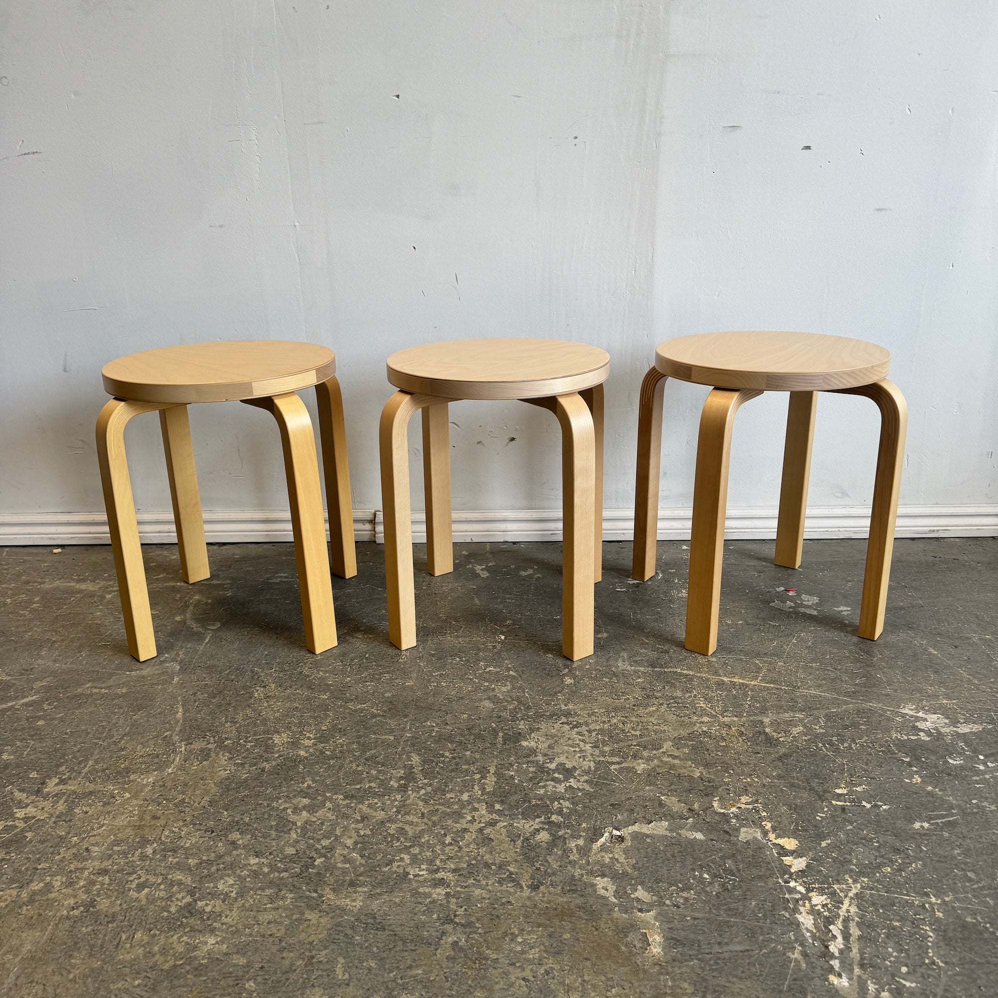 Authentic! Artek Aalto Stool 60 (Price per)