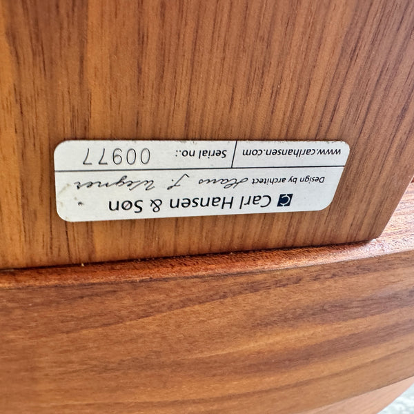 Authentic! Hans Wegner Shell Chair by Carl Hansen & Søn