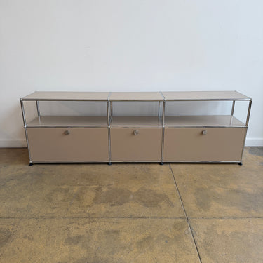 USM Haller 3X2 Low Media Console - Beige