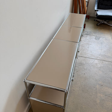 USM Haller 3X2 Low Media Console - Beige