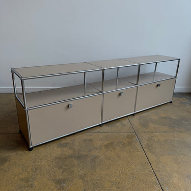 USM Haller 3X2 Low Media Console - Beige