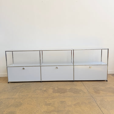 USM Haller 3X2 Media Console - Light Grey