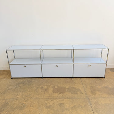 USM Haller 3X2 Media Console - Light Grey