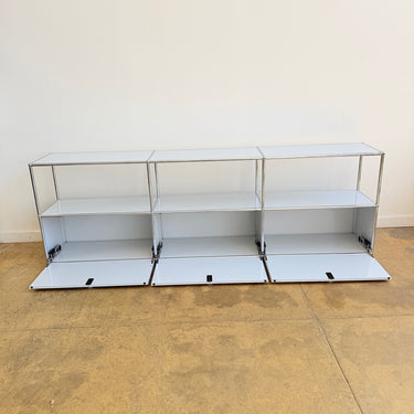 USM Haller 3X2 Media Console - Light Grey