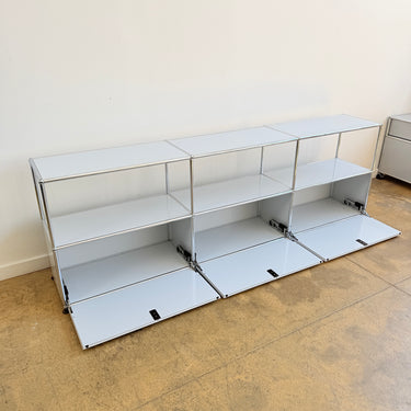 USM Haller 3X2 Media Console - Light Grey