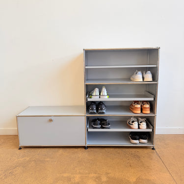 USM Haller Entryway Storage + Bench seating