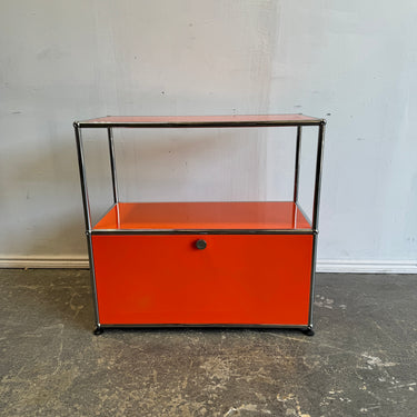 USM Haller Half Credenza (Pure Orange)