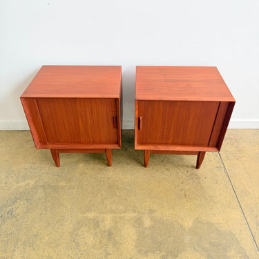 Danish Modern Rare Nightstands by Svend Aage Madsen for Falster
