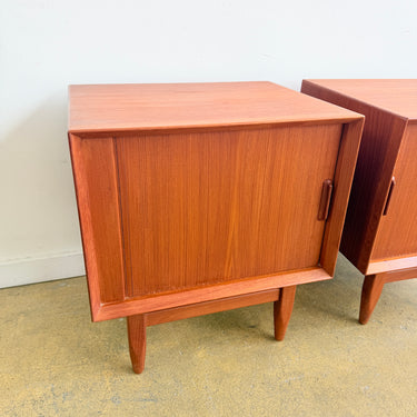 Danish Modern Rare Nightstands by Svend Aage Madsen for Falster