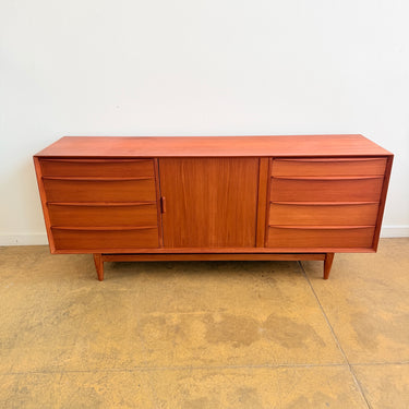 Danish Modern Teak Credenza by Svend Aage Madsen for Falster