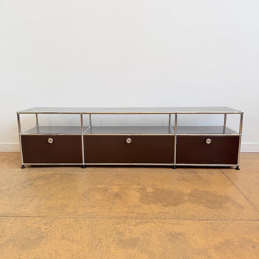 USM Haller 3X2 Media Console 18' - Brown