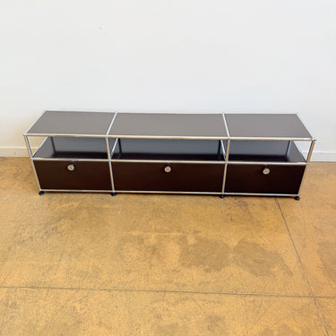 USM Haller 3X2 Media Console 18' - Brown
