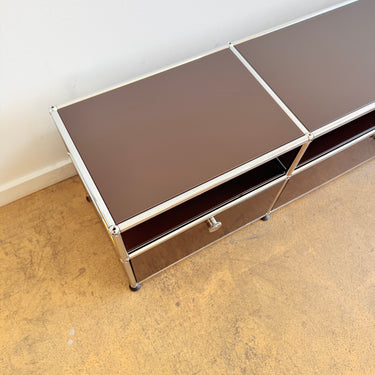 USM Haller 3X2 Media Console 18' - Brown