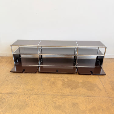 USM Haller 3X2 Media Console 18' - Brown
