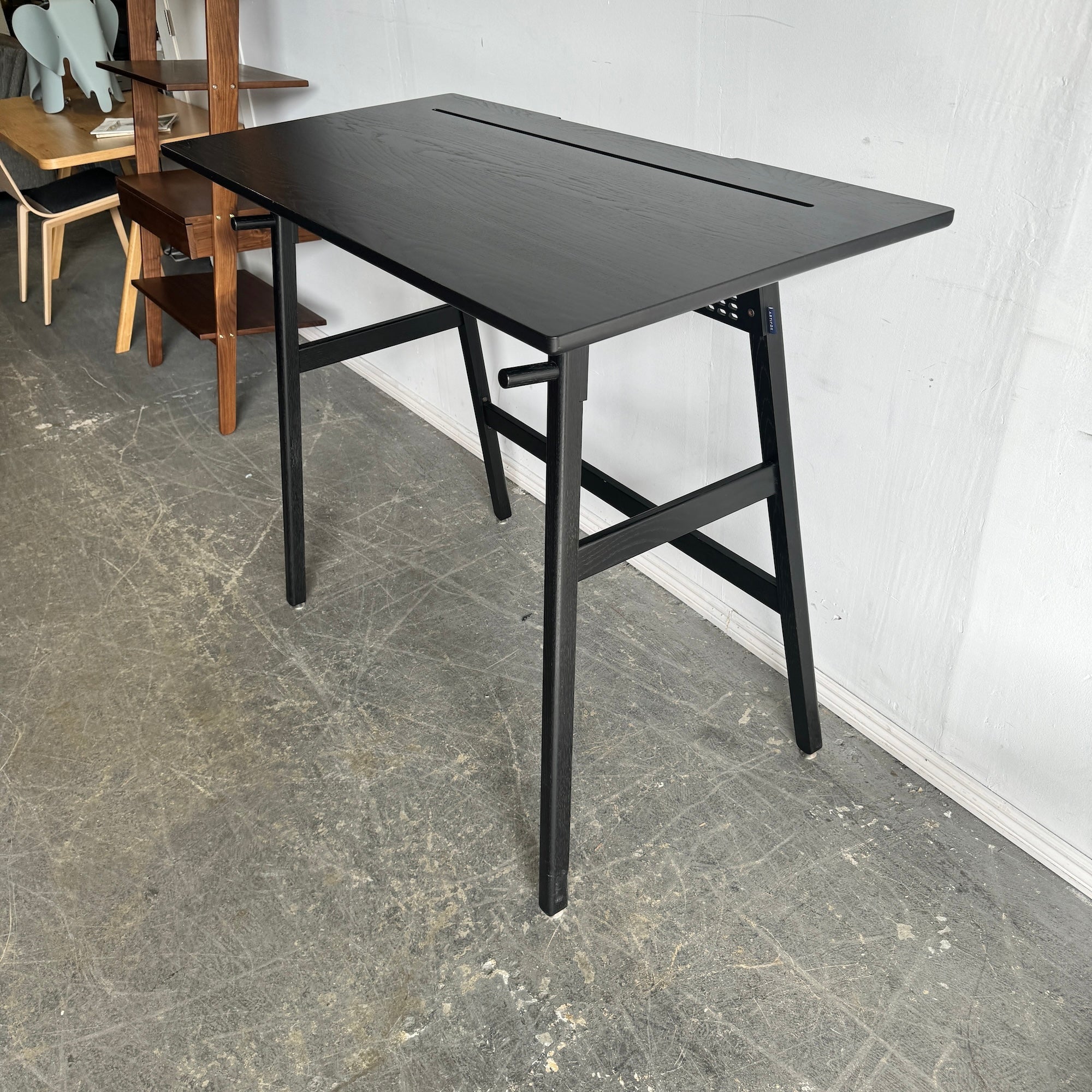 Artifox Standing Desk - Black Oak