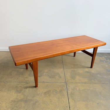 Danish Modern Teak Coffee Table by Johannes Andersen for Trioh