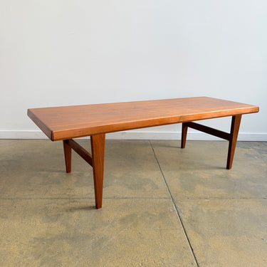 Danish Modern Teak Coffee Table by Johannes Andersen for Trioh