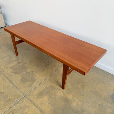 Danish Modern Teak Coffee Table by Johannes Andersen for Trioh
