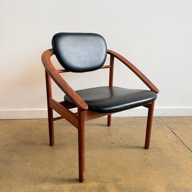 Vintage John Keal Lounge Chair for Brown Saltman