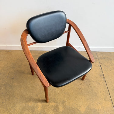 Vintage John Keal Lounge Chair for Brown Saltman