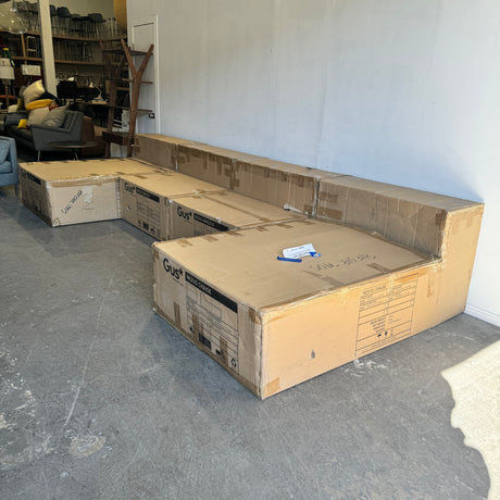 Brand New! Gus Modern 4 piece modular sectional Sofa