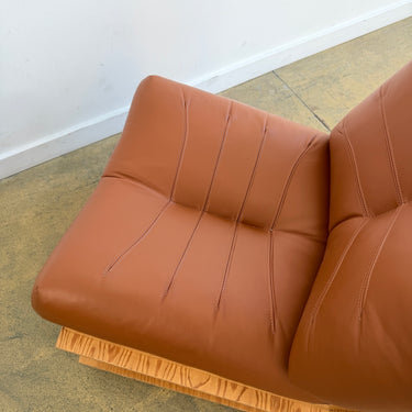 DB Leather Lounge Chair by 100xbtr