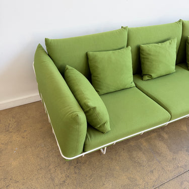 Herman Miller Wireframe Sofa by Sam Hecht & Kim Colin (Green)