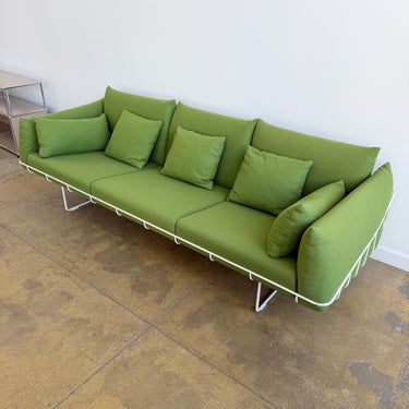 Herman Miller Wireframe Sofa by Sam Hecht & Kim Colin (Green)