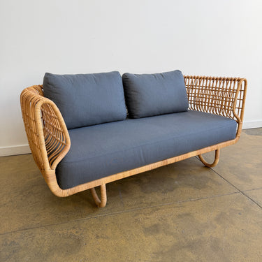 Cane Line Nest Outdoor/ Indoor sofa by Foersom & Hiort-Lorenzen MDD