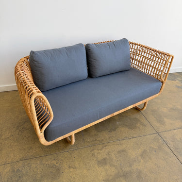 Cane Line Nest Outdoor/ Indoor sofa by Foersom & Hiort-Lorenzen MDD