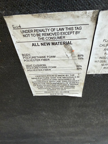 DellaRobbia Rosen Armless Loveseat Sofa