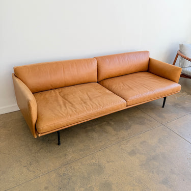 Design Within Reach Muuto Outline leather Sofa