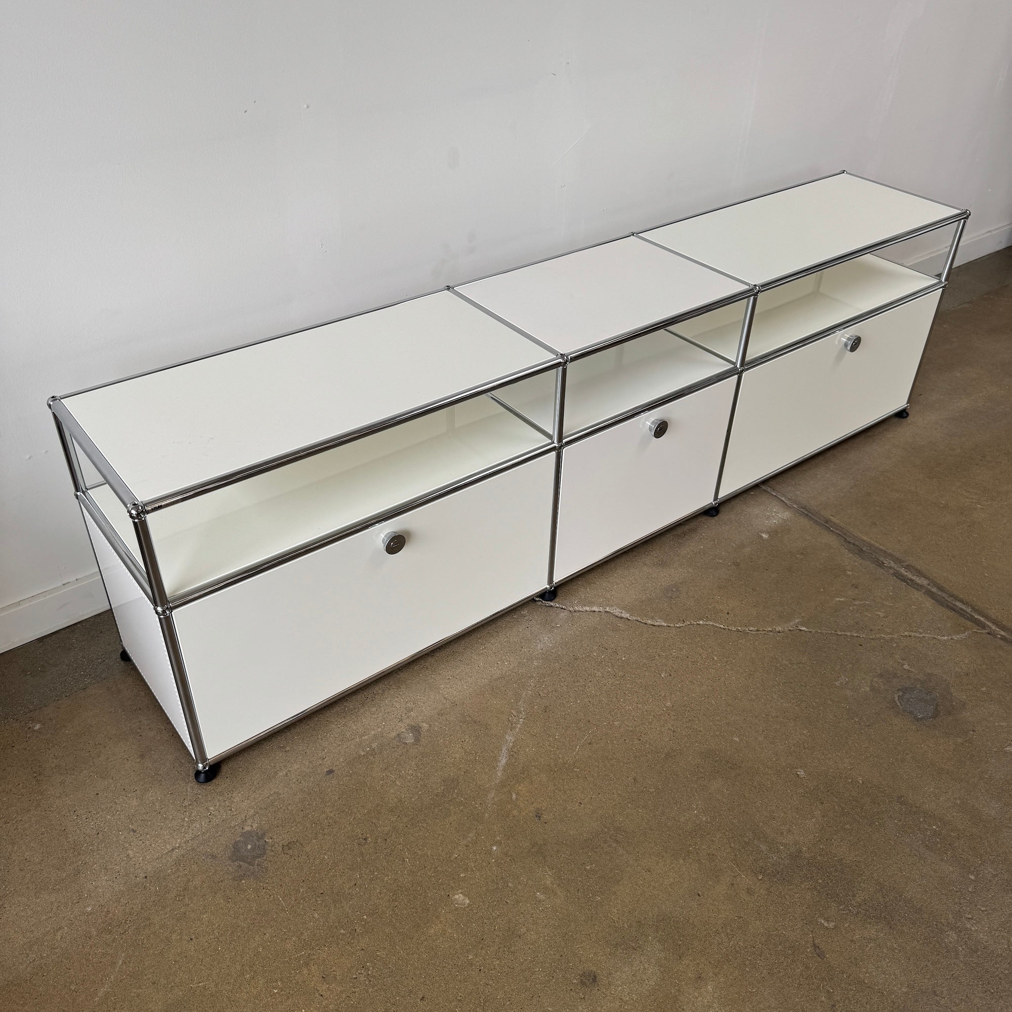 その他 USM HALLER  white USM Haller White Modular Storage Cabinet Replica – CORX Designs