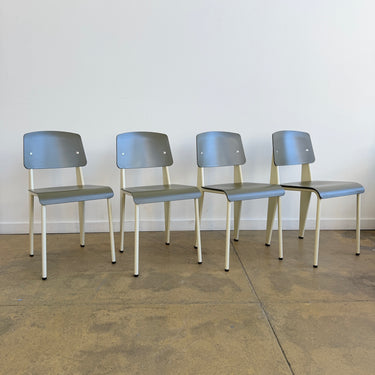 Vitra  Jean Prouvé Standard sp 4 Dining Chairs