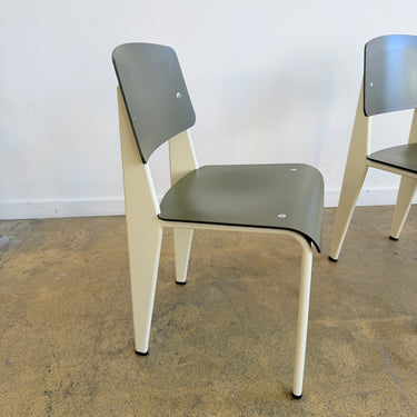 Vitra  Jean Prouvé Standard sp 4 Dining Chairs