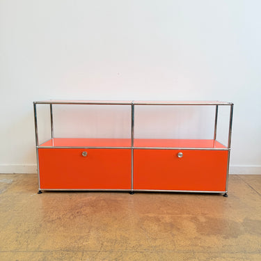 USM Haller 2X2 Media Console - Orange