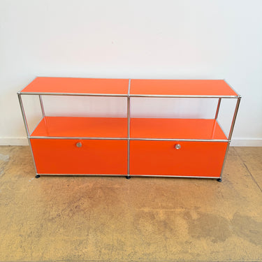 USM Haller 2X2 Media Console - Orange