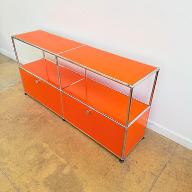 USM Haller 2X2 Media Console - Orange