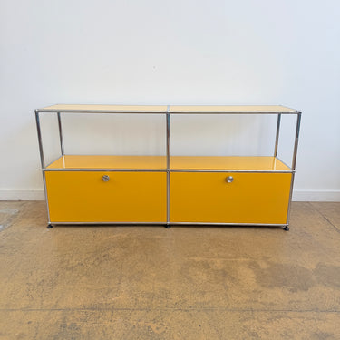 USM Haller 2X2 Media Console - Yellow