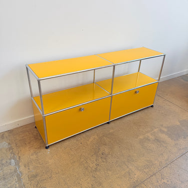 USM Haller 2X2 Media Console - Yellow