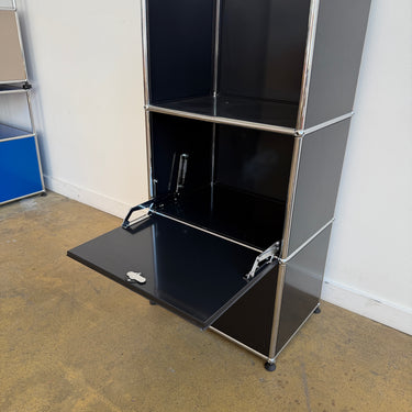 USM Haller Compact Wardrobe Clothing Hanger - Graphite Black