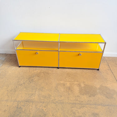 USM Haller 2X2 Media Console 22' - Yellow