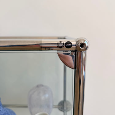 USM Haller Fully Glass Display Cabinet