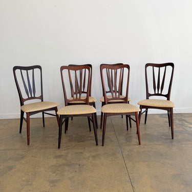 Danish Modern Niels Koefoed “Ingrid” Rosewood Dining Chairs (Free Upholstery)