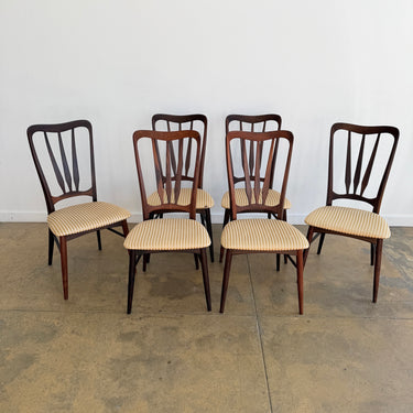Danish Modern Niels Koefoed “Ingrid” Rosewood Dining Chairs (Free Upholstery)