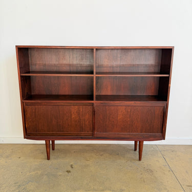 Danish Modern Rosewood High board Cabinet by Sibast