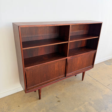 Danish Modern Rosewood High board Cabinet by Sibast