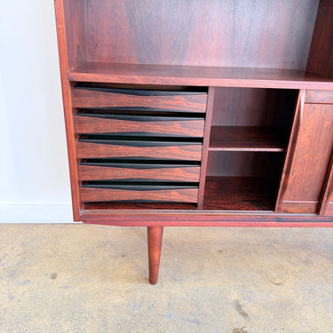 Danish Modern Rosewood High board Cabinet by Sibast