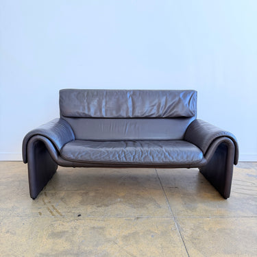 Vintage De Sede "DS-2011" Loveseat Leather Sofa
